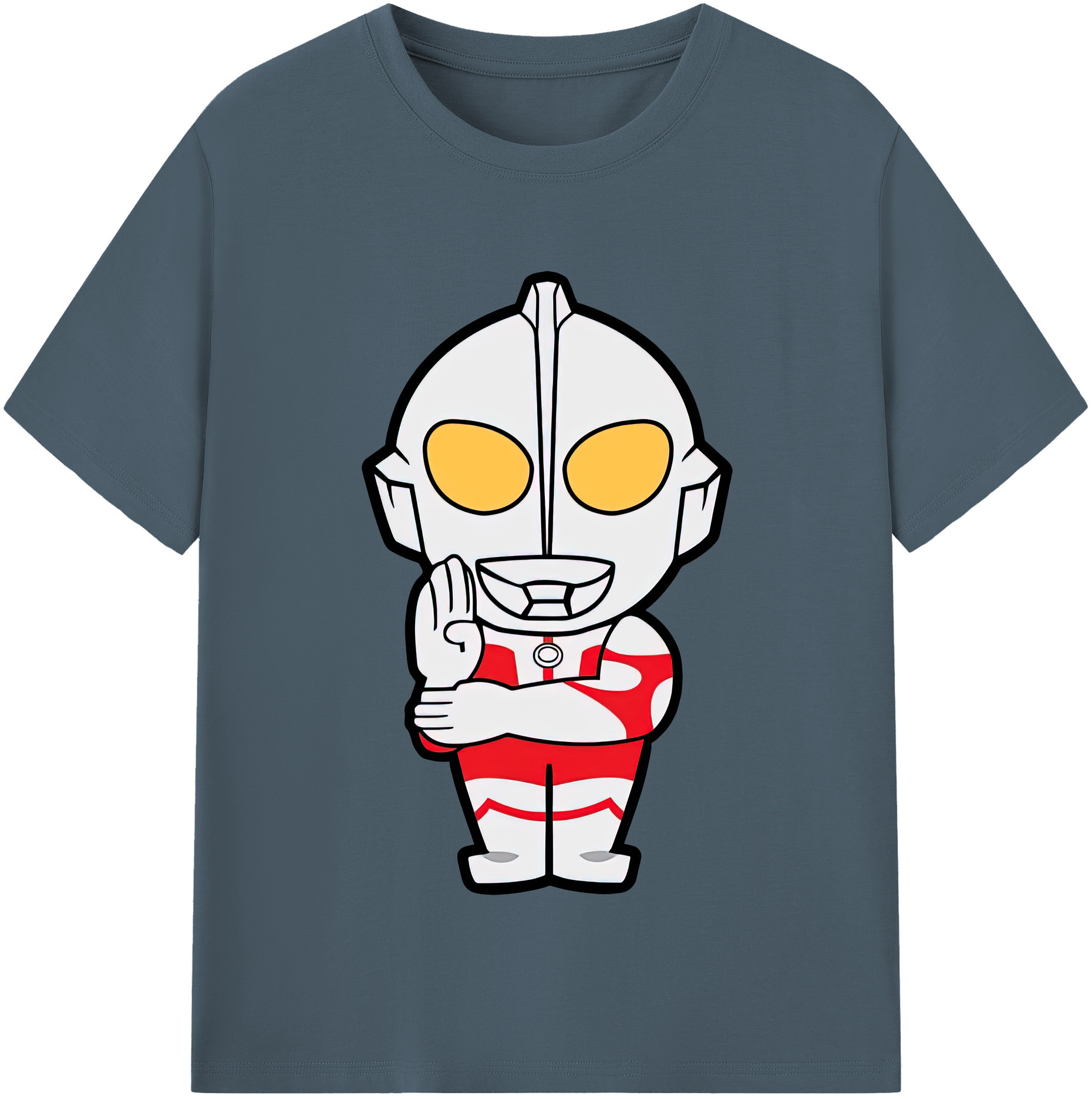 （画像用） ウルトラマン Ultraman 綿100％半袖Tシャツ（フロントプリント）